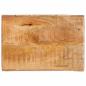 Preview: Weinregal mit Speicher Braun 44 x 30 x 35 cm Massivholz Mango
