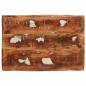 Preview: Weinregal Braun 44 x 30 x 35 cm Massives recyceltes Holz