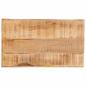 Preview: Beistelltisch Braun 60 x 35 x 46 cm Massivholz Mango