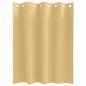 Preview: Vorhänge mit Vorhängen 2 pcs Beige 140 x 140 cm Polyester