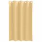 Preview: Vorhänge mit Vorhängen 2 pcs Beige 175 x 140 cm Polyester