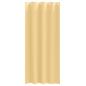 Preview: Vorhänge mit Vorhängen 2 pcs Beige 260 x 140 cm Polyester