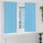 Preview: ARDEBO.de - Vorhänge mit Vorhängen 2 pcs Hellblau 175 x 140 cm Polyester