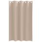 Preview: Vorhänge mit Vorhängen 2 pcs Taupe 175 x 140 cm Polyester