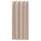 Preview: Vorhänge mit Vorhängen 2 pcs Taupe 225 x 140 cm Polyester