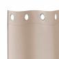 Preview: Vorhänge mit Vorhängen 2 pcs Taupe 225 x 140 cm Polyester