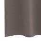 Preview: Vorhänge mit Vorhängen 2 pcs Dunkelbraun 245 x 140 cm Polyester