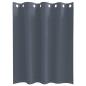 Preview: Vorhänge mit Vorhängen 2 pcs Anthrazit 140 x 140 cm Polyester