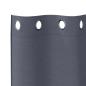 Preview: Vorhänge mit Vorhängen 2 pcs Anthrazit 260 x 140 cm Polyester