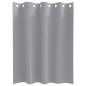 Preview: Vorhänge mit Vorhängen 2 pcs Hellgrau 140 x 140 cm Polyester
