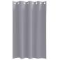 Preview: Vorhänge mit Vorhängen 2 pcs Hellgrau 175 x 140 cm Polyester