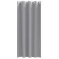 Preview: Vorhänge mit Vorhängen 2 pcs Hellgrau 245 x 140 cm Polyester