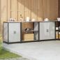 Preview: Küchenaufbewahrungsset mit Regal Sonstiges 3 pcs Silber 210 x 50 x 92 cm