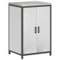 Preview: Küchenaufbewahrungsset mit Regal Sonstiges 3 pcs Silber 210 x 50 x 92 cm