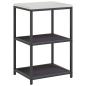Preview: Küchenlager-Set mit Regal mit Speicher mit Tür Verstellbar 2 pcs Schwarz 150 x 50 x 92 cm