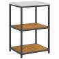 Preview: Küchenlager-Set mit Regal mit Speicher mit Tür Verstellbar 2 pcs Rostig 150 x 50 x 92 cm