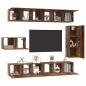 Preview: TV-Schranksatz mit Regal Sonstiges mit Speicher mit Tür 8 pcs Altes Holz 30,5 x 30 x 90 cm