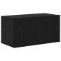 Preview: TV-Schranksatz mit Regal Sonstiges 8 pcs Schwarz Eiche 30,5 x 30 x 90 cm