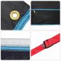 Preview: Aufbewahrungstasche Schwarz und Blau 98 x 47 cm Oxford
