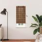 Preview: Fensterjalousien und -schattierungen Braun 60 x 160 cm Bambus