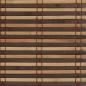 Preview: Rollo Braun 100 x 160 cm Bambus