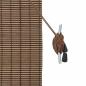 Preview: Fensterjalousien und -schattierungen Braun 120 x 160 cm Bambus