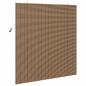 Preview: Fensterjalousien und -schattierungen Braun 140 x 160 cm Bambus