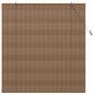 Preview: Fensterjalousien und -schattierungen Braun 150 x 160 cm Bambus