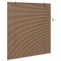 Preview: Fensterjalousien und -schattierungen Braun 150 x 160 cm Bambus