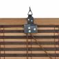 Preview: Fensterjalousien und -schattierungen Braun 150 x 160 cm Bambus
