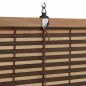 Preview: Fensterjalousien und -schattierungen Braun 150 x 160 cm Bambus