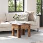Preview: Couchtisch Altes Holz 55 x 55 x 42 cm