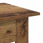 Preview: Couchtisch Altes Holz 55 x 55 x 42 cm