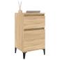 Preview: Nachttisch Sonoma-Eiche 40x35x70 cm