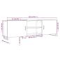 Preview: TV-Schrank Grau Sonoma 150x30x50 cm Holzwerkstoff