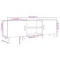Preview: TV-Schrank Räuchereiche 150x30x50 cm Holzwerkstoff