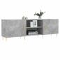Preview: TV-Schrank Betongrau 150x30x50 cm Holzwerkstoff