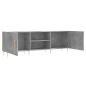 Preview: TV-Schrank Betongrau 150x30x50 cm Holzwerkstoff