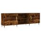 Preview: TV-Schrank Räuchereiche 150x30x50 cm Holzwerkstoff