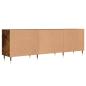 Preview: TV-Schrank Räuchereiche 150x30x50 cm Holzwerkstoff