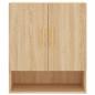 Preview: Wandschrank Sonoma-Eiche 60x31x70 cm Holzwerkstoff