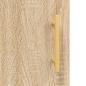 Preview: Wandschrank Sonoma-Eiche 60x31x70 cm Holzwerkstoff