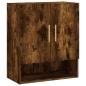 Preview: Wandschrank Räuchereiche 60x31x70 cm Holzwerkstoff