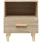 Preview: Nachttische 2 Stk. Sonoma-Eiche 40x35x47 cm