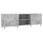 Preview: TV-Schrank Betongrau 150x30x50 cm Holzwerkstoff