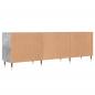 Preview: TV-Schrank Betongrau 150x30x50 cm Holzwerkstoff