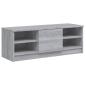 Preview: TV-Schrank Grau Sonoma 102x35,5x36,5 cm Holzwerkstoff