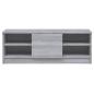 Preview: TV-Schrank Grau Sonoma 102x35,5x36,5 cm Holzwerkstoff