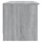 Preview: TV-Schrank Grau Sonoma 102x35,5x36,5 cm Holzwerkstoff