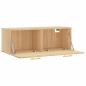 Preview: Wandschrank Sonoma-Eiche 100x36,5x35 cm Holzwerkstoff
